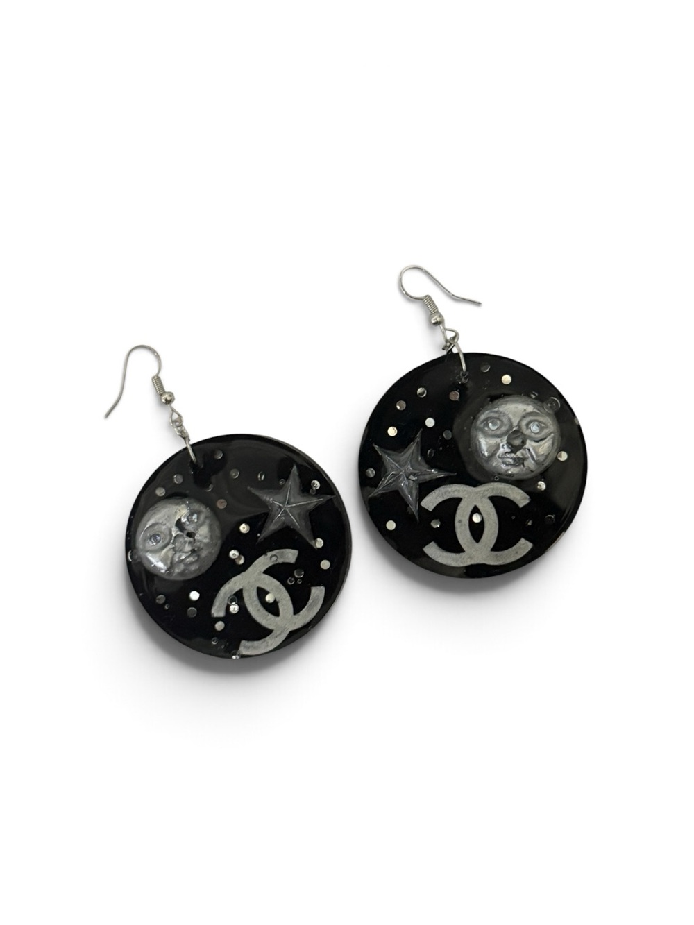 Moon earrings